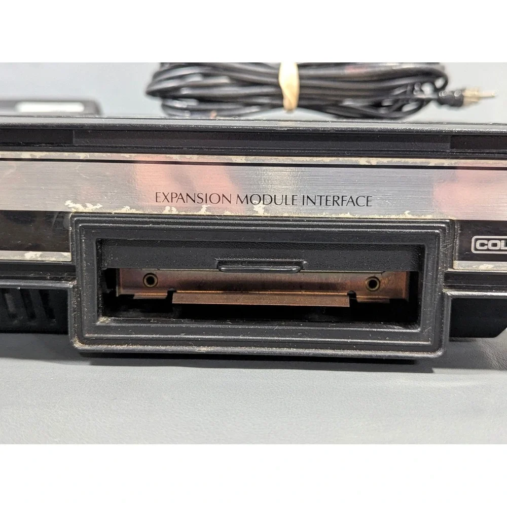 Vintage ColecoVision Video Game System Console 2 Controllers Power Supply Parts